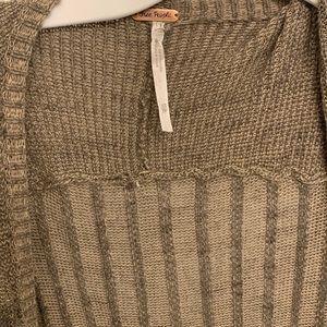 Free People full length cardigan sweater. Size extra small. Never worn.